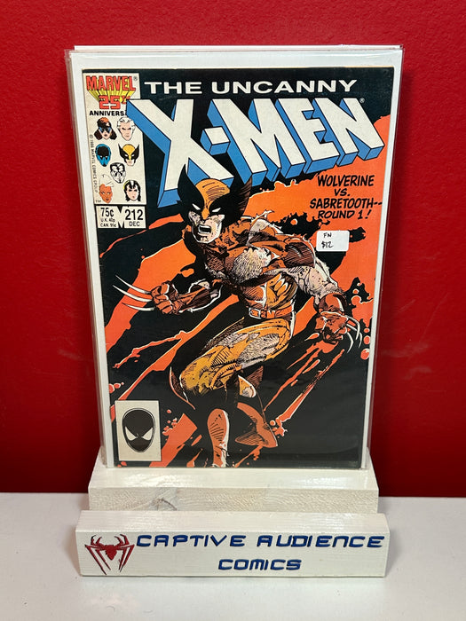 Uncanny X-Men, Vol. 1 #212 - FN