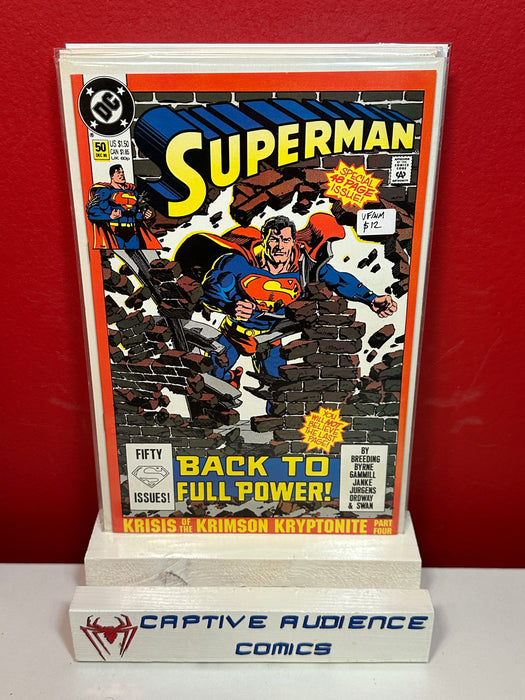 Superman, Vol. 2 #50 - VF/NM