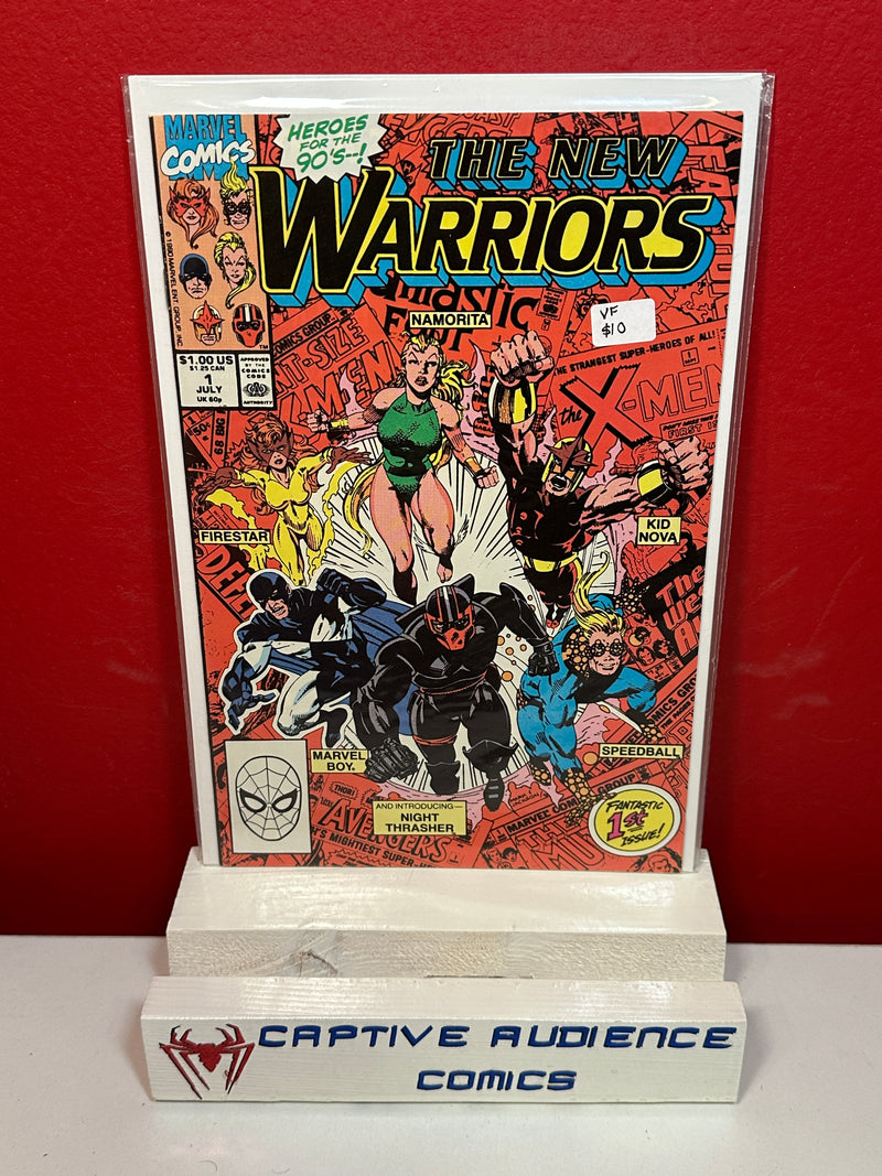 New Warriors, The Vol. 1 #1 - VF