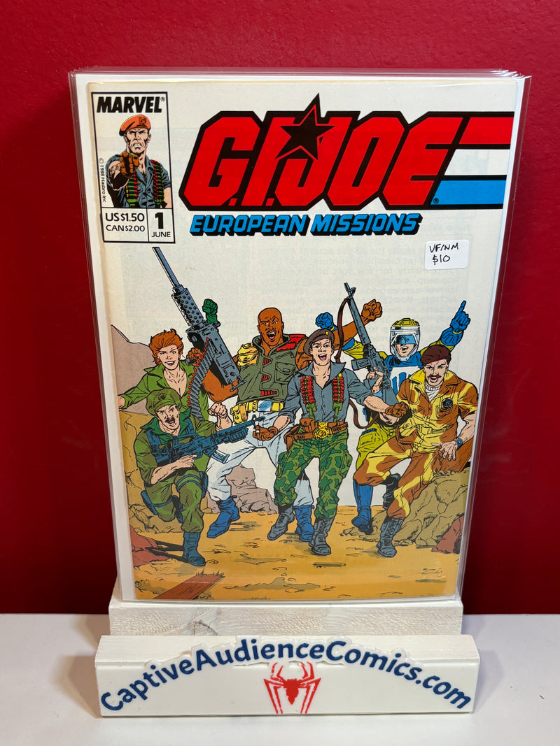 G.I.Joe: European Missions #1 - VF/NM