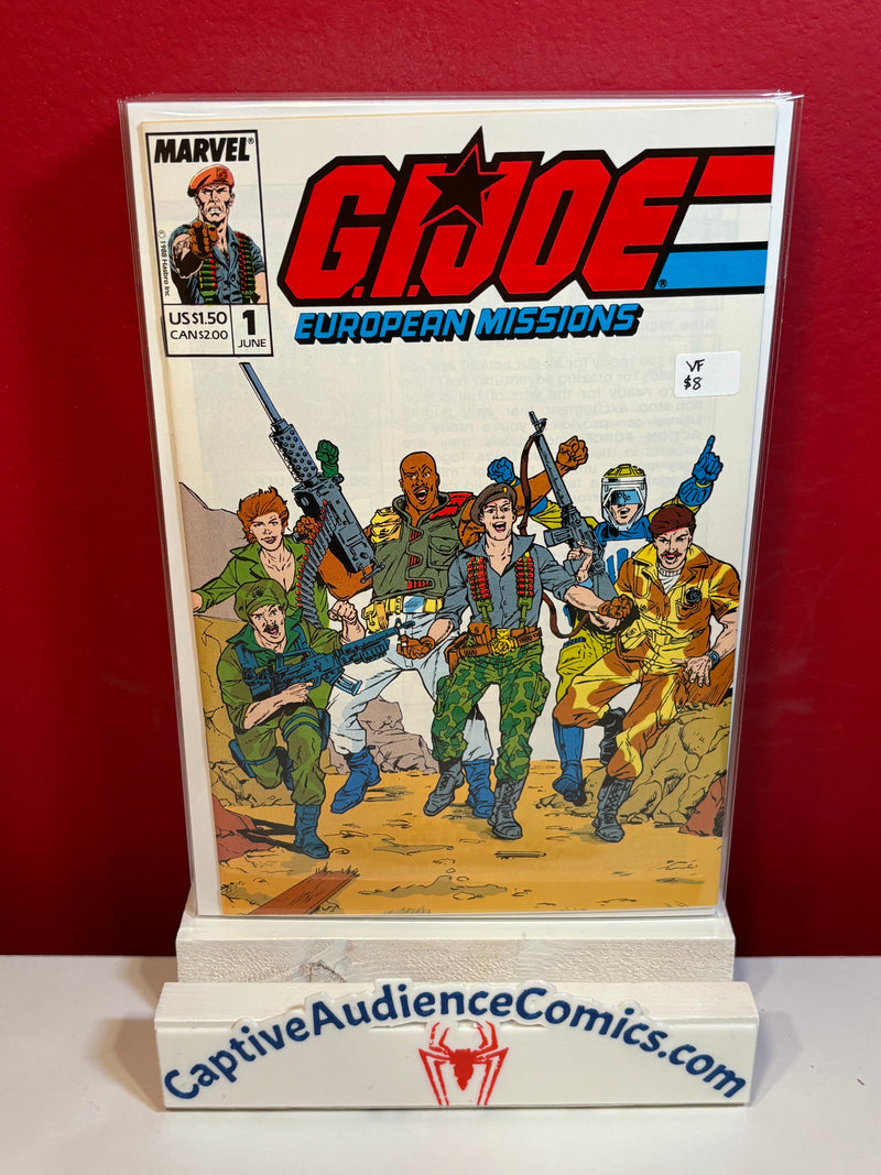 G.I.Joe: European Missions #1 - VF