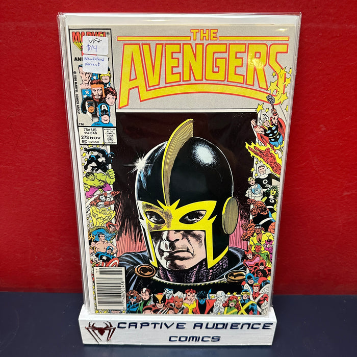 Avengers, The Vol. 1 #273 - Newsstand Variant - VF+