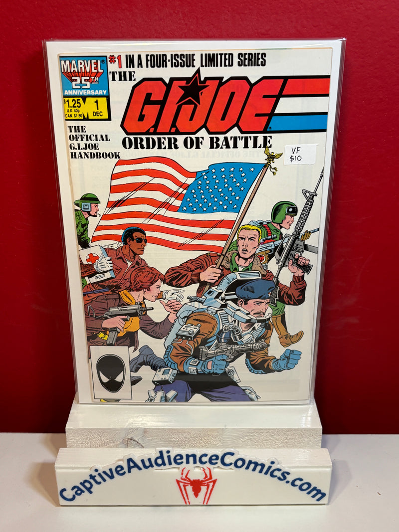 G.I.Joe: Order of Battle #1 - VF