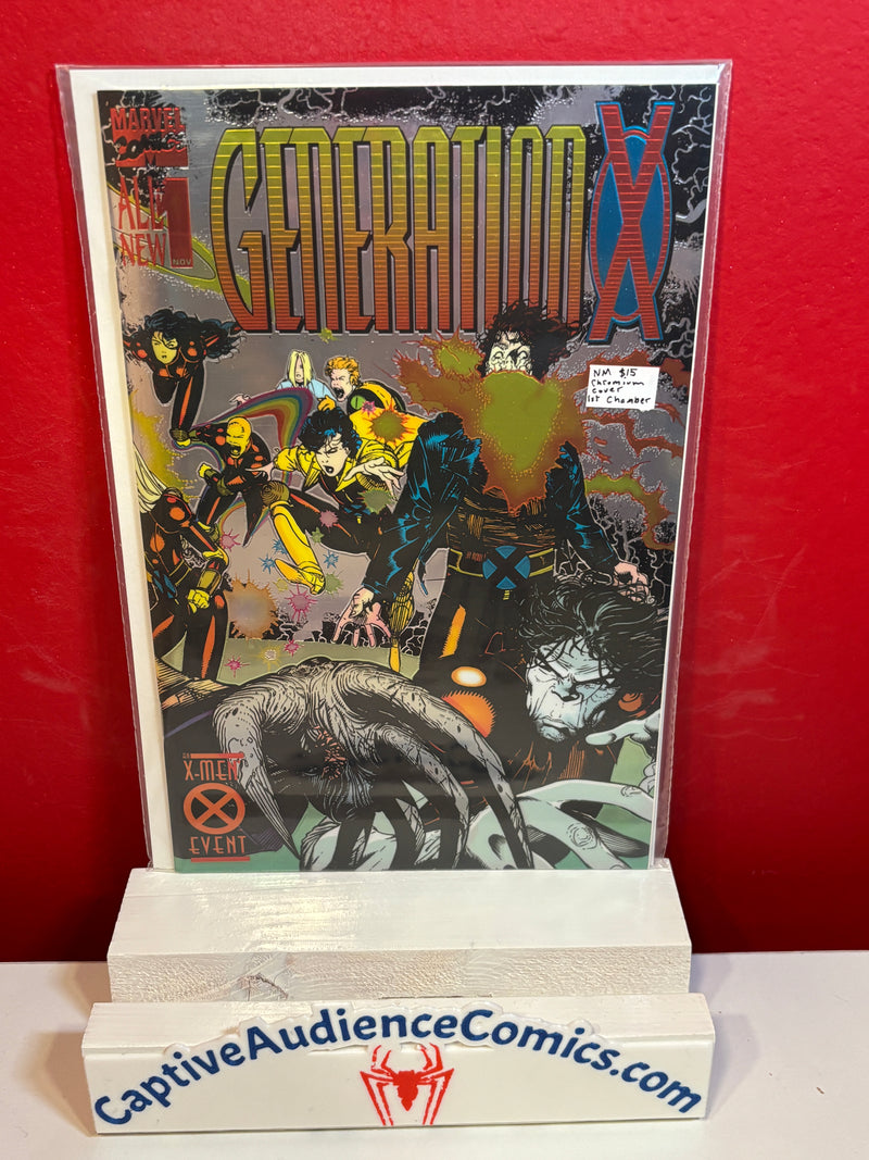 Generation X #1 - 1st Chamber Chromium Cover - NM