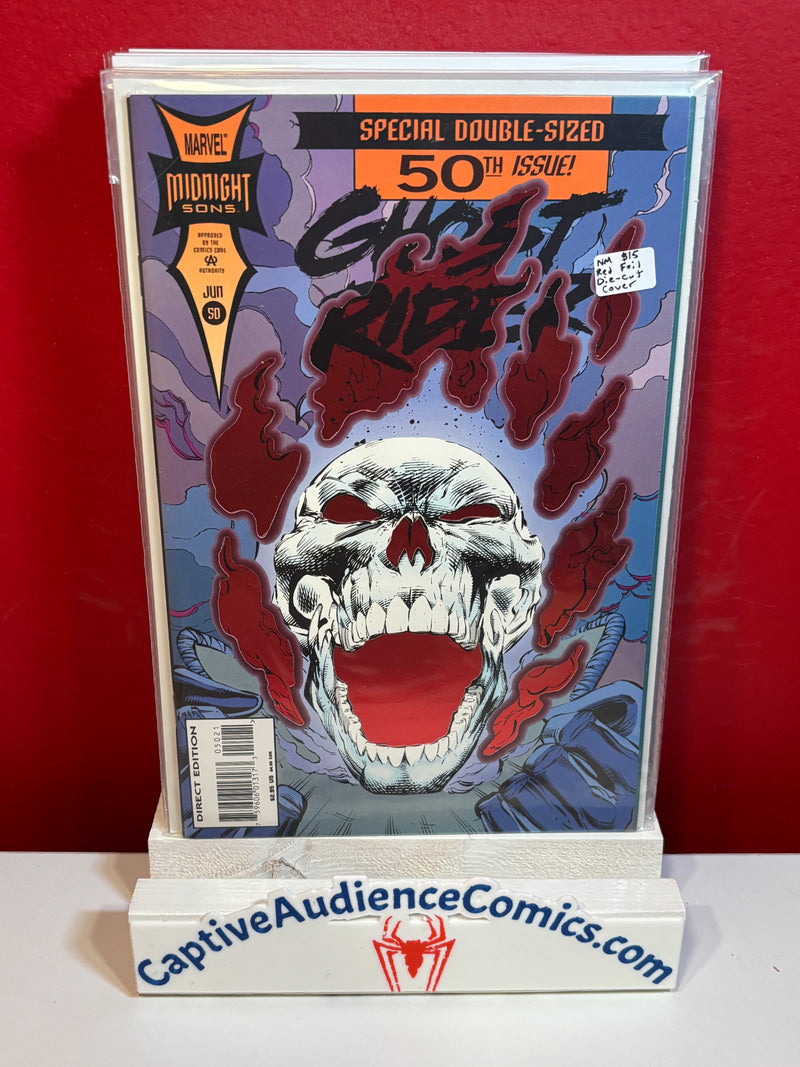 Ghost Rider, Vol. 2 #50 - Red Foil Die-Cut Cover - NM