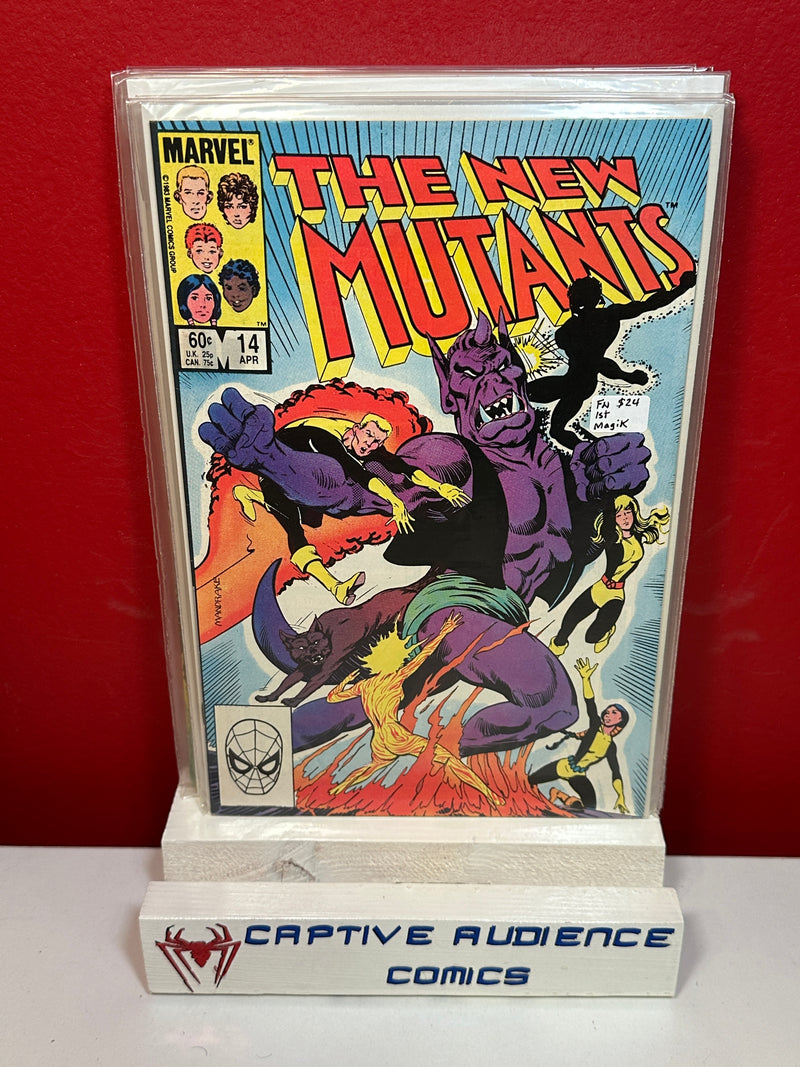 New Mutants, Vol. 1 #14 - 1st Magik - FN