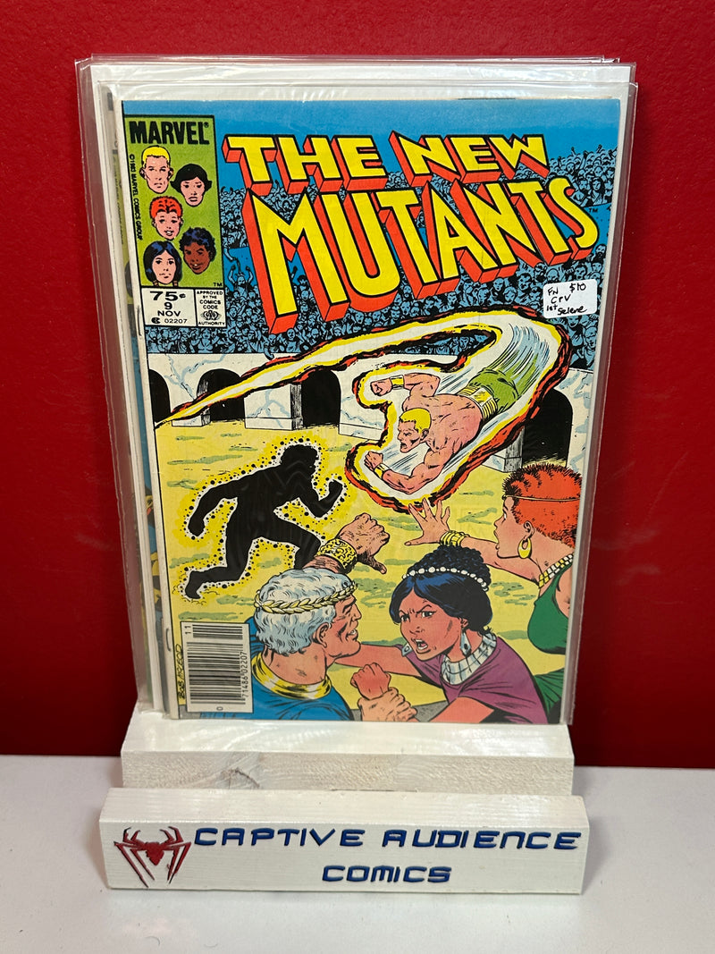 New Mutants, Vol. 1 #9 - CPV - 1st Selene - FN