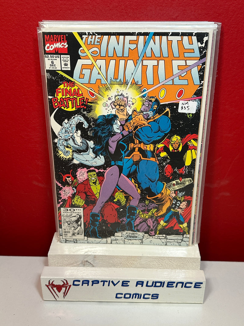 Infinity Gauntlet, Vol. 1 #6 - NM