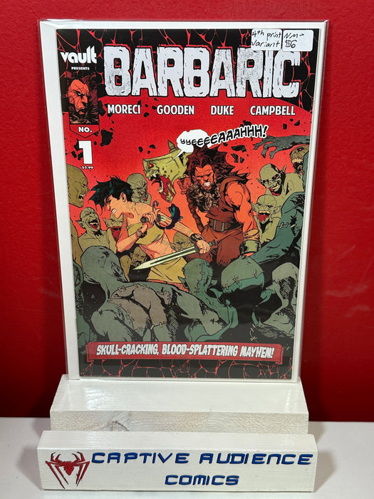 Barbaric #1 - 4th Print Variant - NM-
