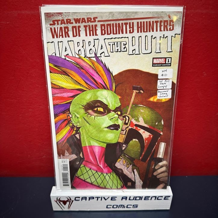 Star Wars: War of the Bounty Hunters - Jabba the Hutt#1 - 1st Full Deva Lompop - Bernard Chang Variant - NM