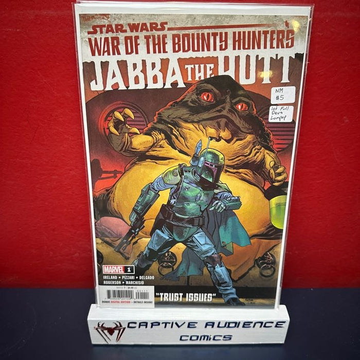 Star Wars: War of the Bounty Hunters - Jabba the Hutt #1 - 1st Full Deva Lompop - NM