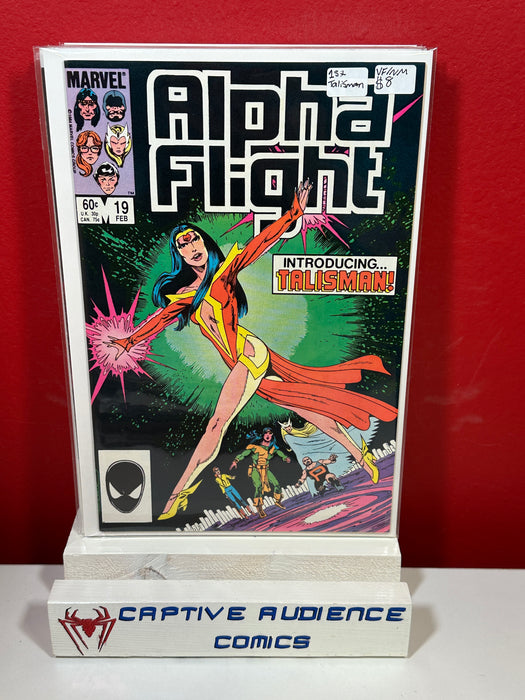 Alpha Flight, Vol. 1 #19 - Newsstand - 1st Talisman - VF/NM