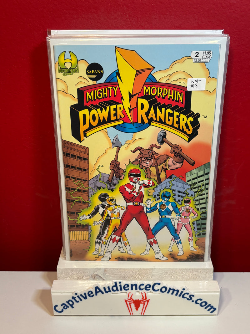 Mighty Morphin Power Rangers #2 - NM-
