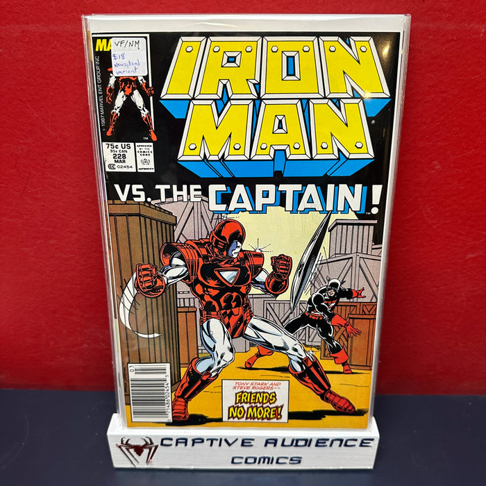 Iron Man, Vol. 1 #228 - Newsstand Variant - VF/NM