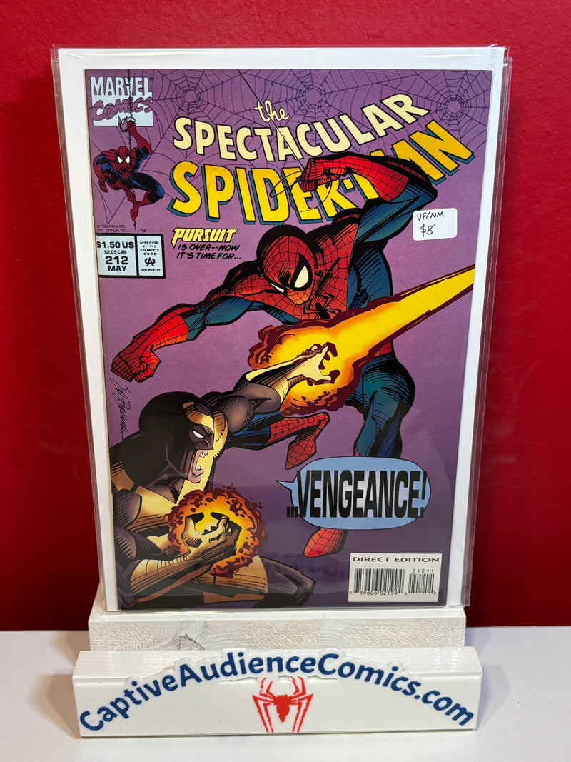 Spectacular Spider-Man, Vol. 1 #212 - VF/NM