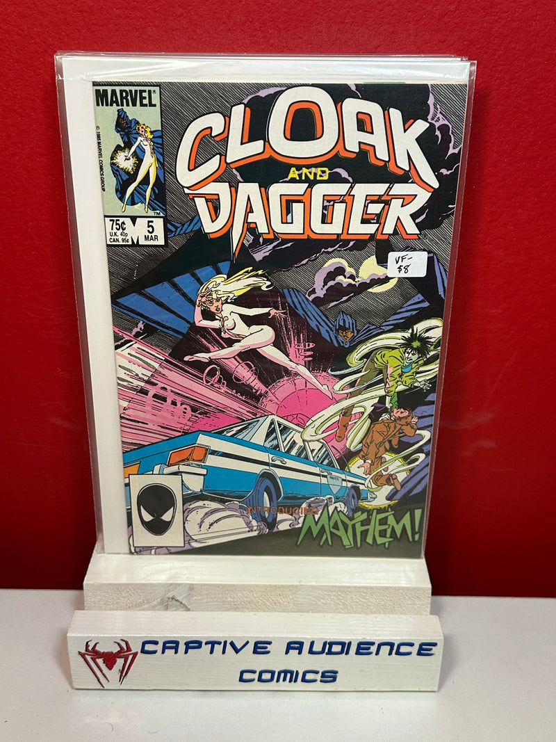 Cloak and Dagger, Vol. 2 #5 - VF-