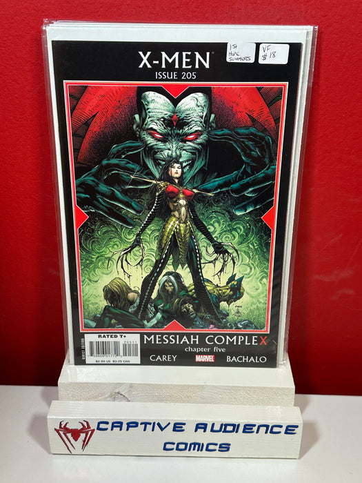 X-Men, Vol. 1 #205 - 1st Hope Summers - VF
