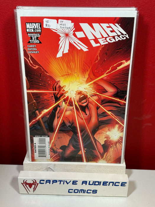 X-Men: Legacy, Vol. 1 #214 - 1st Miss Sinister - VF
