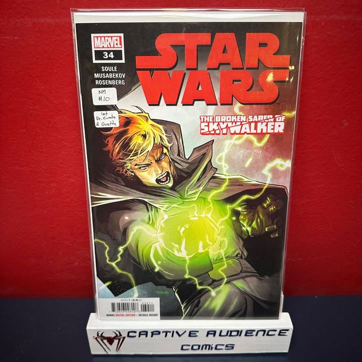 Star Wars, Vol. 3 #34 - 1st Dr. Cuata & Gretta - NM