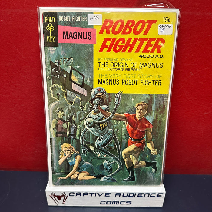 Magnus Robot Fighter 4000 A.D. #22 - GD/VG