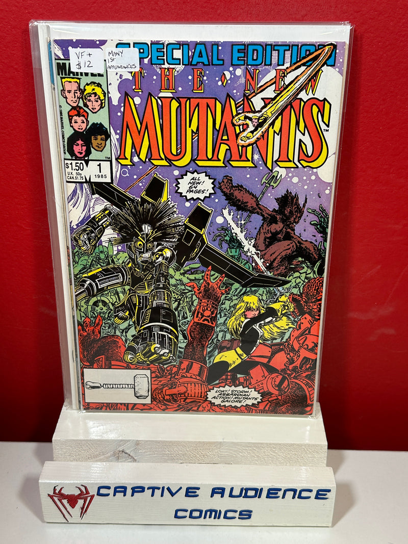 New Mutants Special Edition #1 - Many 1st Appearances - VF+