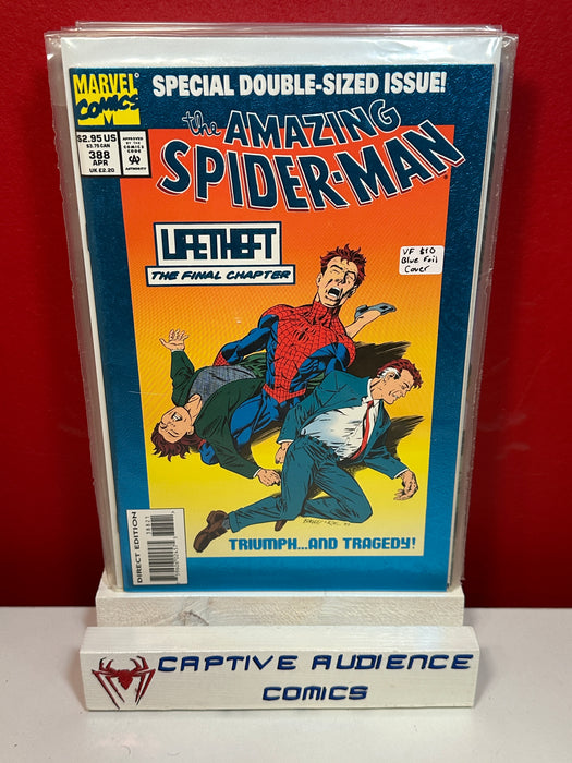 Amazing Spider-Man, The Vol. 1 #388 - Blue Foil Cover - VF