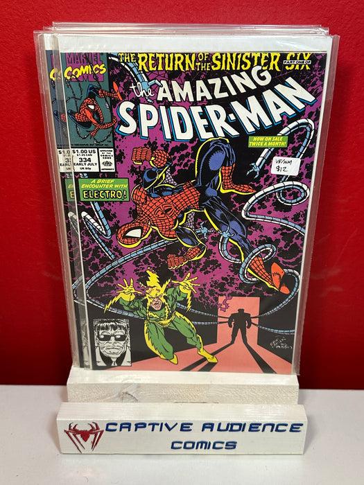 Amazing Spider-Man, The Vol. 1 #334 - VF/NM
