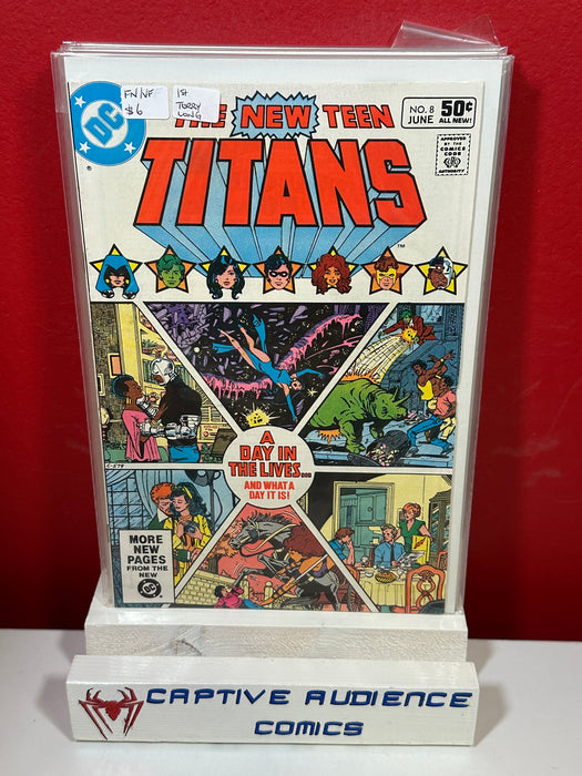 New Teen Titans, The Vol. 1 #8 - 1st Terry Long - FN/VF