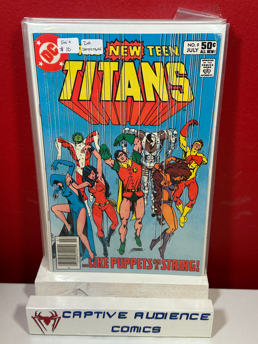 New Teen Titans, The Vol. 1 #9 - 2nd Deathstroke - FN+