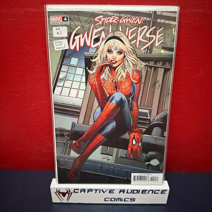 Spider-Gwen: Gwenverse #4 - Greg Land Variant - NM