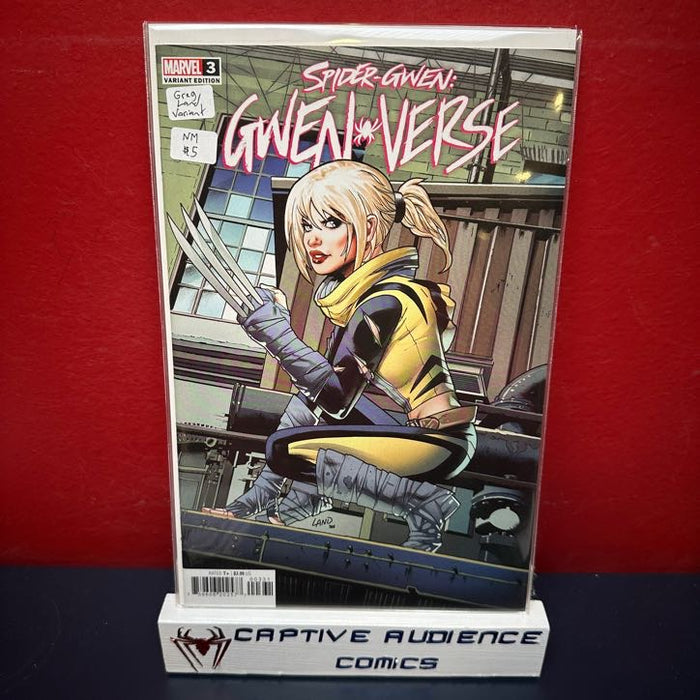 Spider-Gwen: Gwenverse #3 - Greg Land Variant - NM