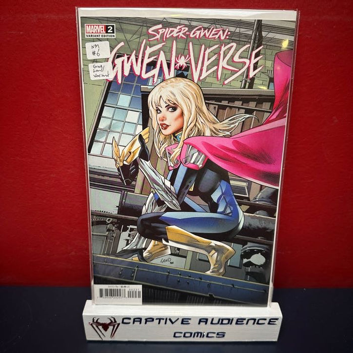 Spider-Gwen: Gwenverse #2 - Greg Land Variant - NM