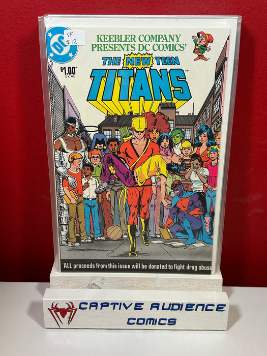 New Teen Titans, The (President's Drug Awareness Campaign) #1 - VF