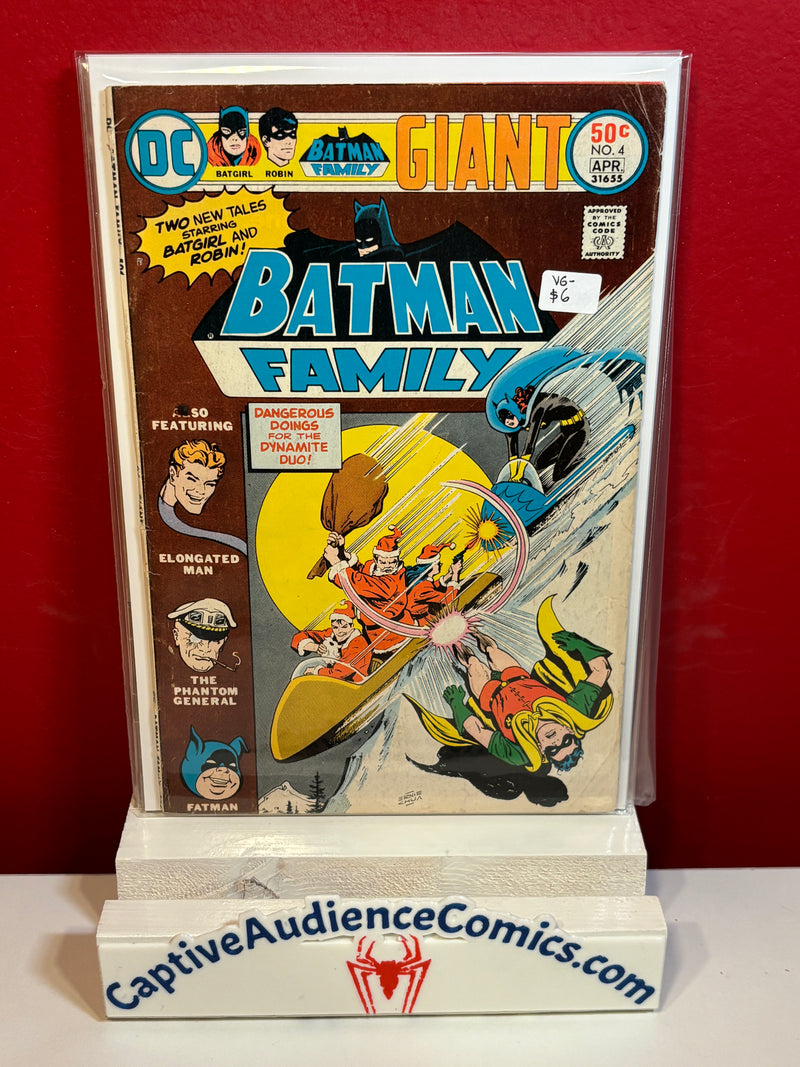 Batman Family #4 - VG-