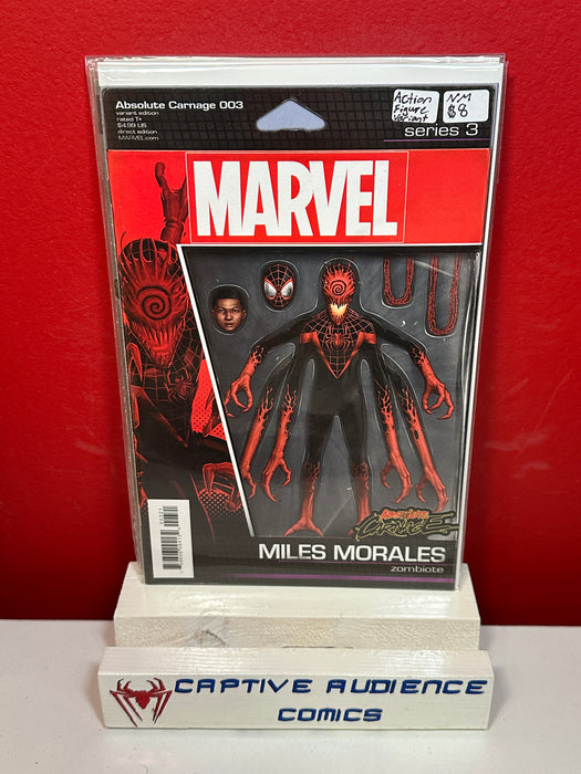 Absolute Carnage #3 - Action Figure Variant - NM