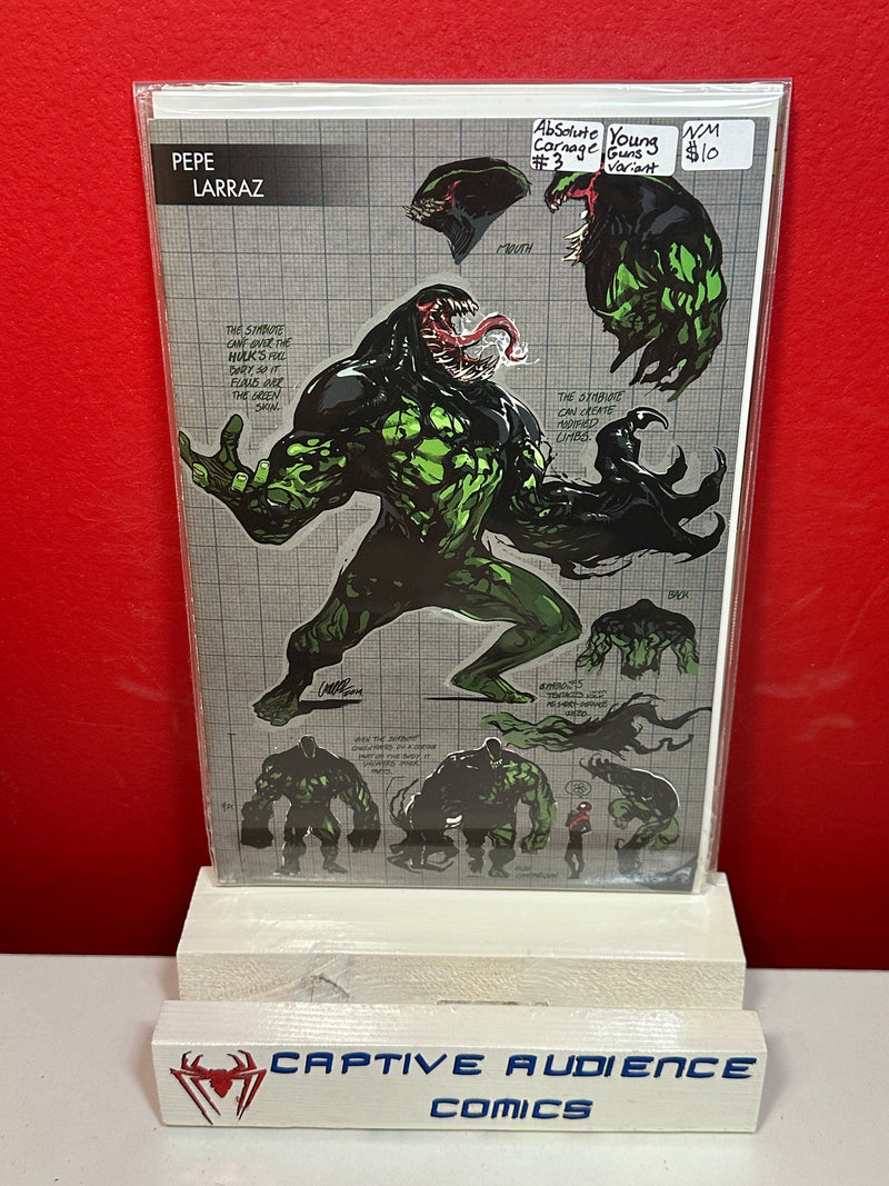 Absolute Carnage #3 - Young Guns Variant - NM