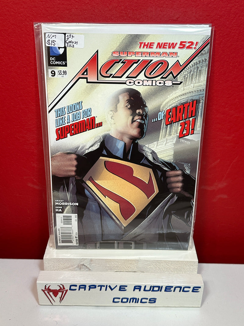 Action Comics, Vol. 2 #9 - 1st Calvin Ellis - NM