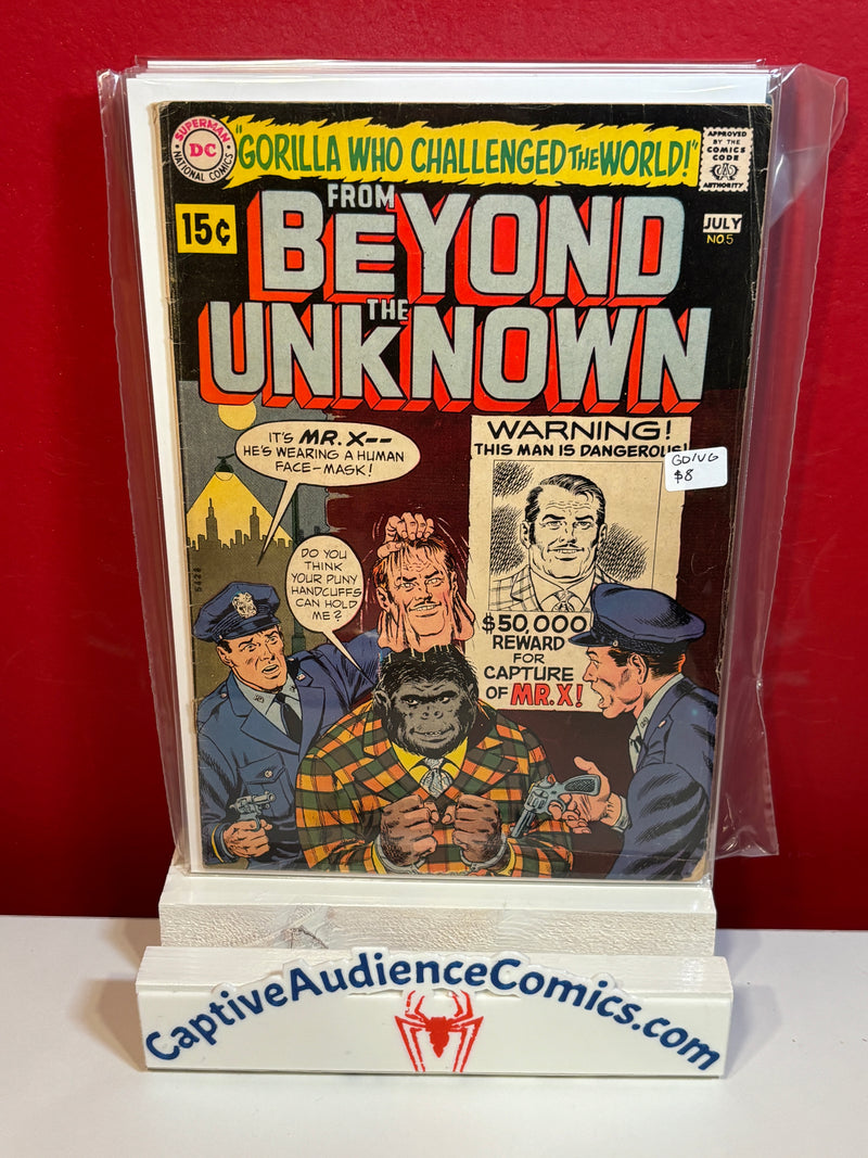 From Beyond the Unknown #5 - GD/VG