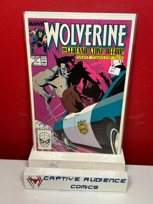 Wolverine, Vol. 2 #12 - NM