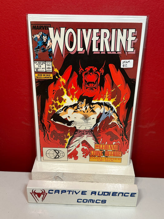Wolverine, Vol. 2 #13 - VF/NM
