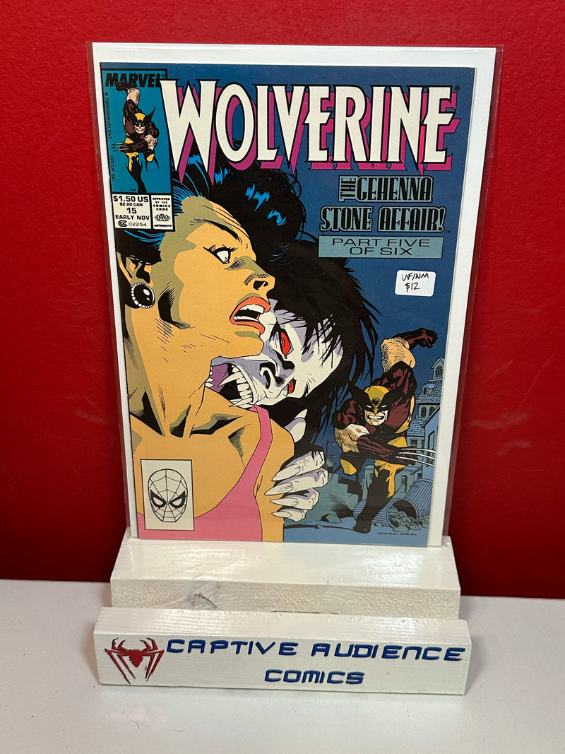 Wolverine, Vol. 2 #15 - VF/NM