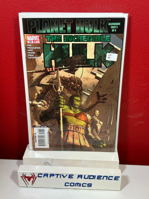 Incredible Hulk, The Vol. 2 #100 - VF-