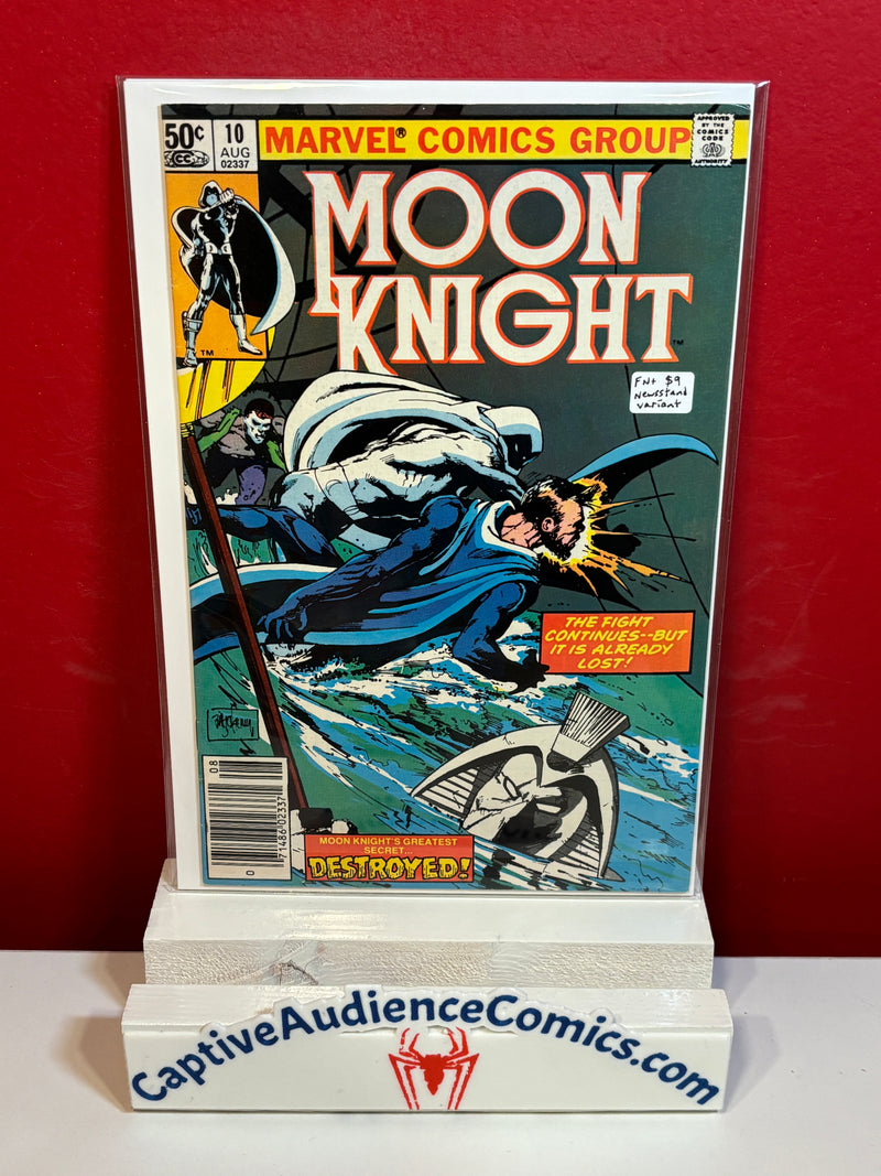 Moon Knight, Vol. 1 #10 - Newsstand Edition - FN+