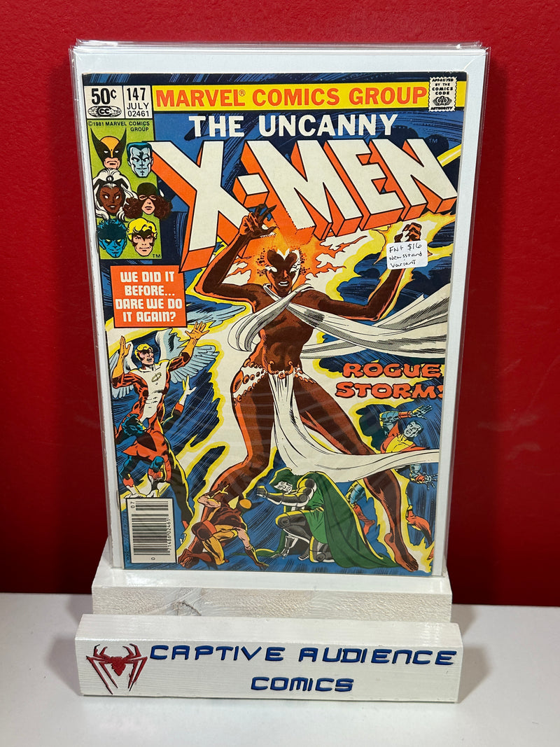 Uncanny X-Men, Vol. 1 #147 - Newsstand Variant - FN+
