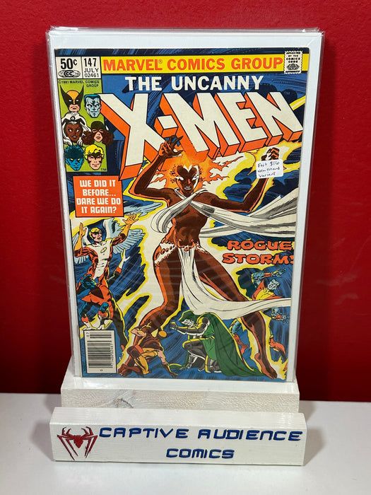 Uncanny X-Men, Vol. 1 #147 - Newsstand Variant - FN+