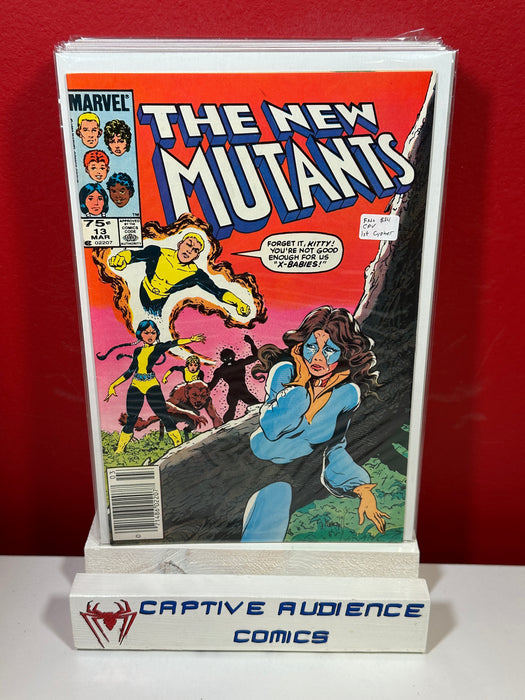 New Mutants, Vol. 1 #13 - CPV - 1st Cypher - FN+