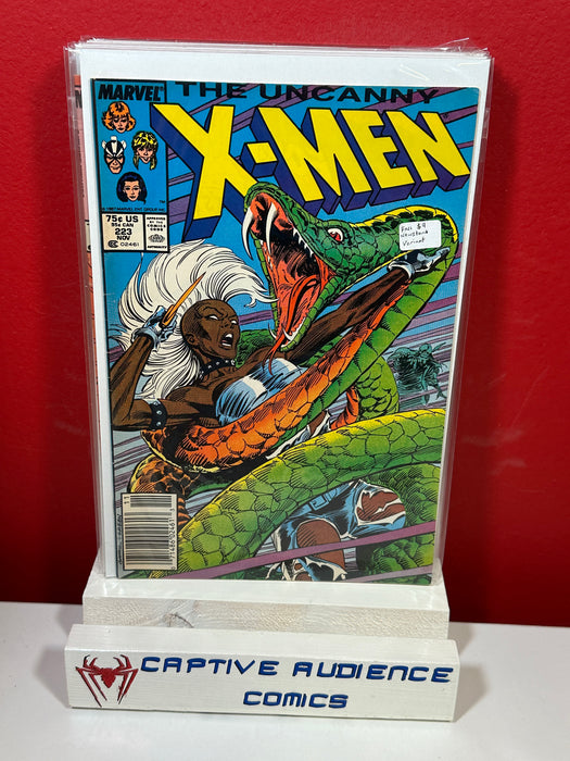 New Mutants, Vol. 1 #223 - Newsstand Variant - FN+