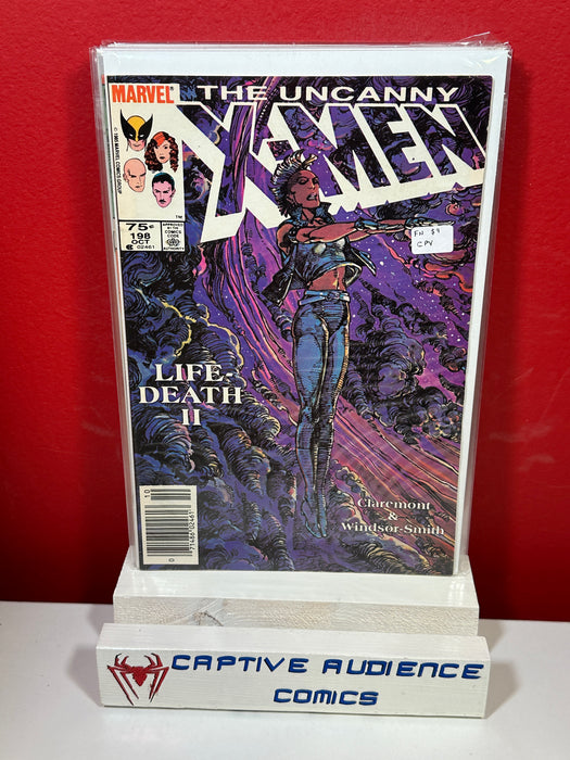 Uncanny X-Men, Vol. 1 #198 - CPV - FN