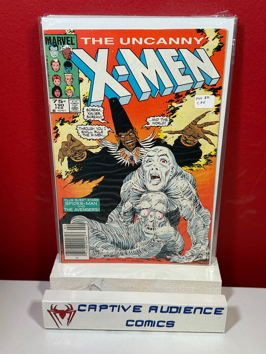 Uncanny X-Men, Vol. 1 #190 - CPV - FN+