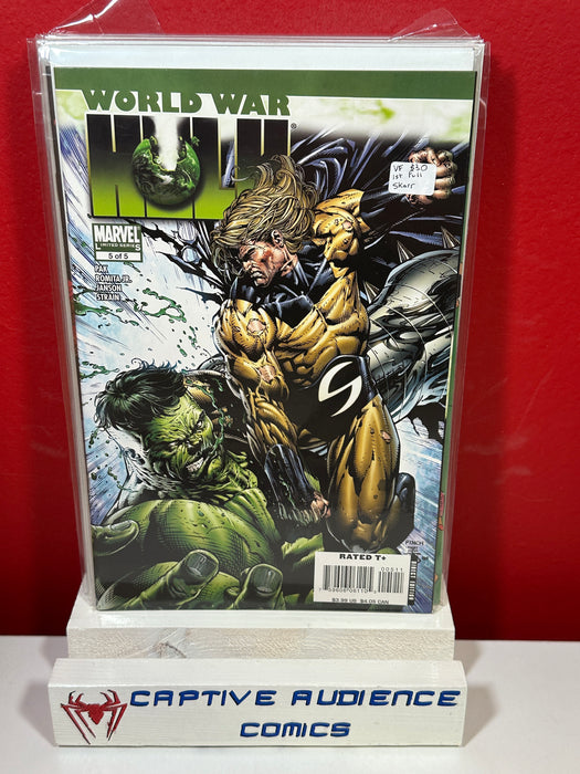 World War Hulk #5 - 1st Full Skarr - VF